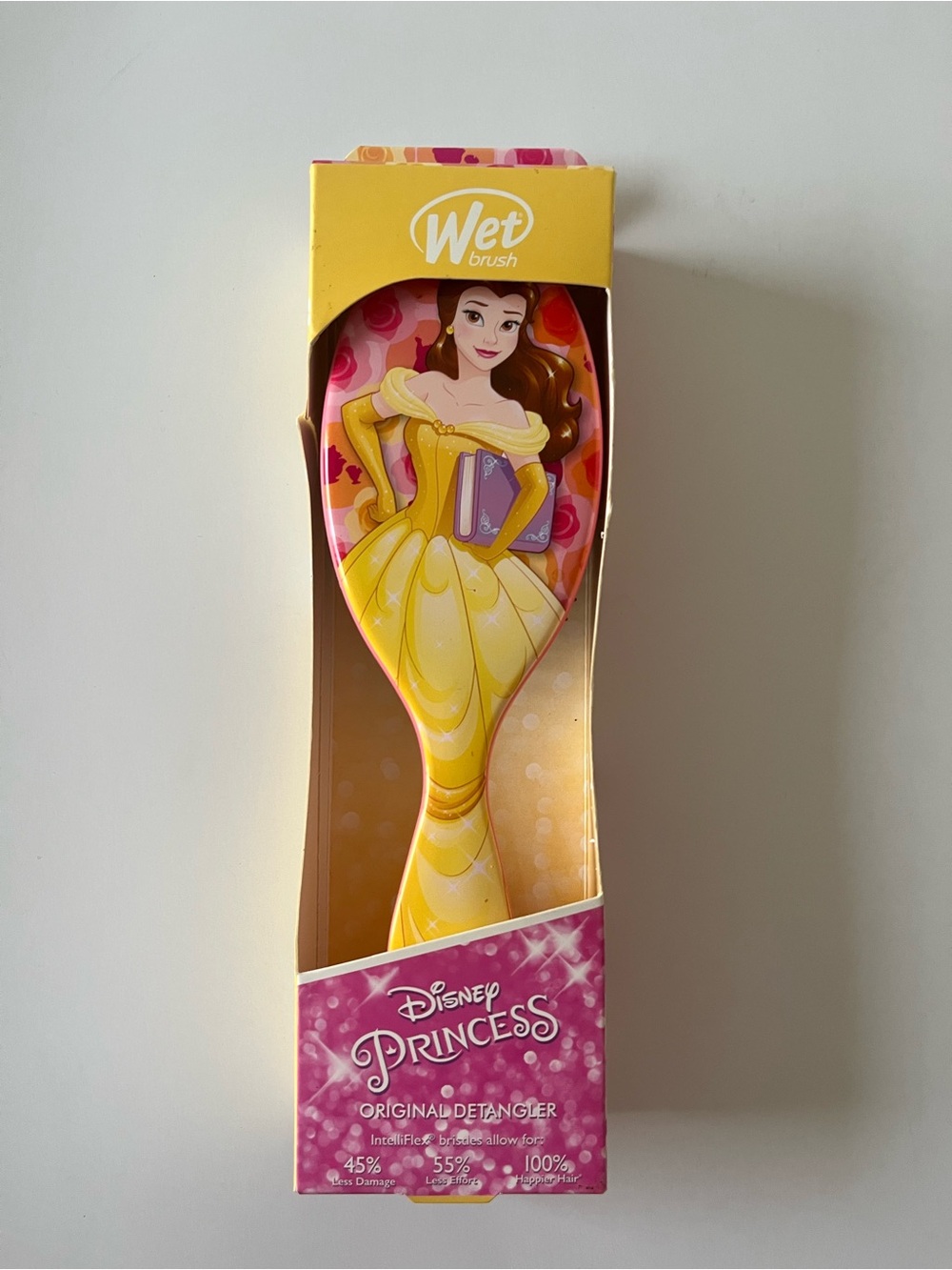 Disney Princess Belle Yellow Original Detangler Wet Brush